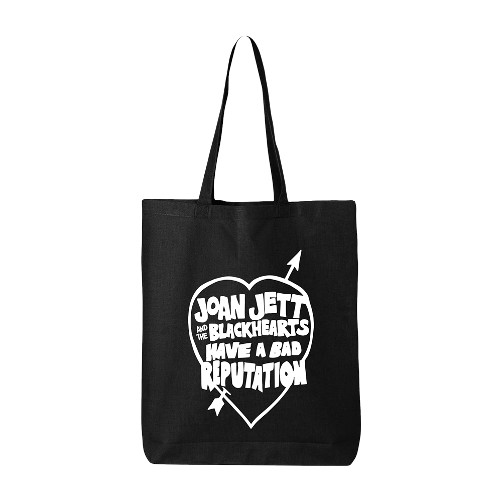 Bad Reputation Heart Logo Tote Bag