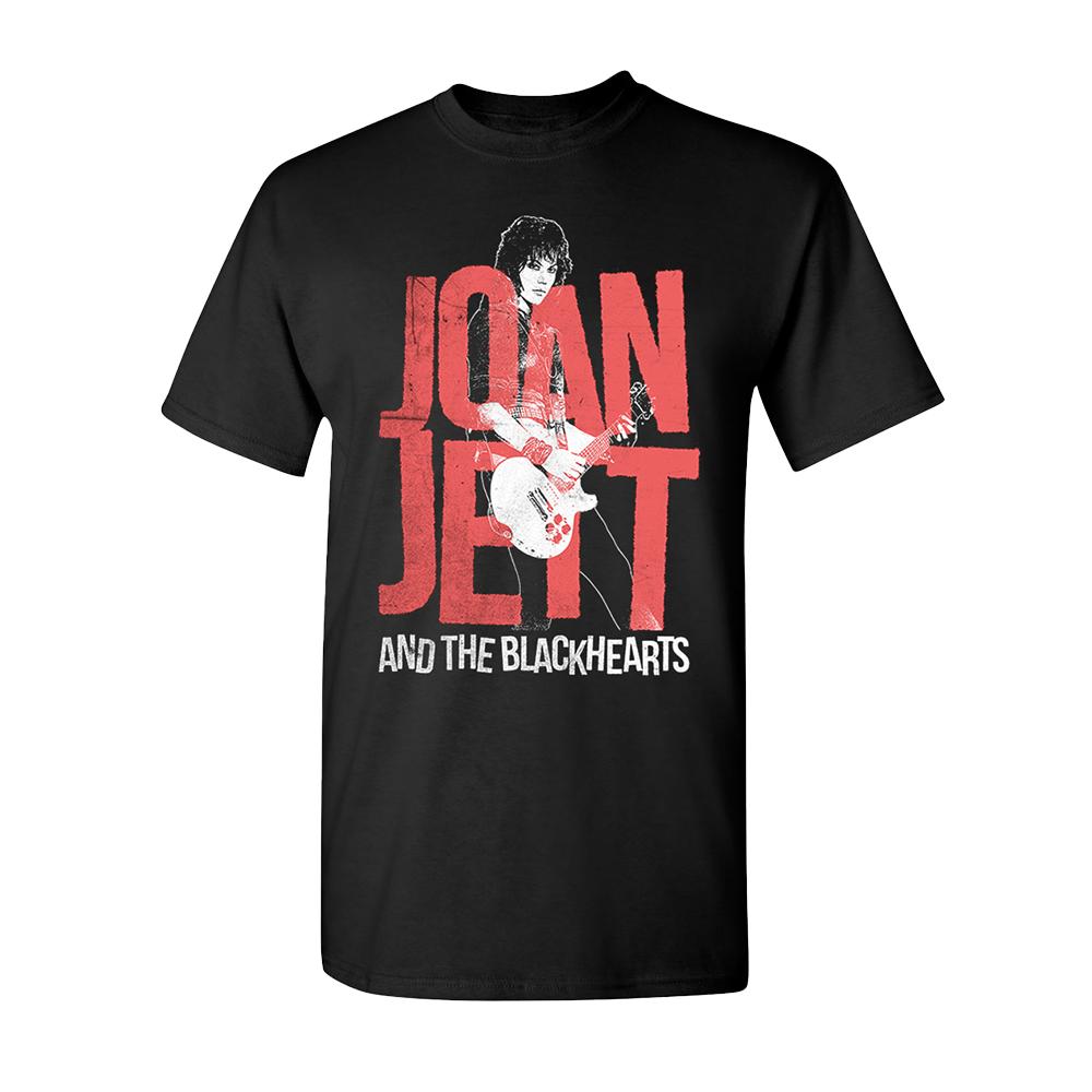 Joan Jett and the Blackhearts Jumble Rocker T Shirt Joan Jett and the Blackhearts Store