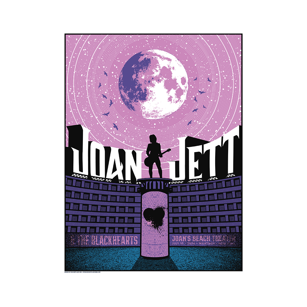 Joan's Beach Theater 18" x 24" Screen Printed Poster