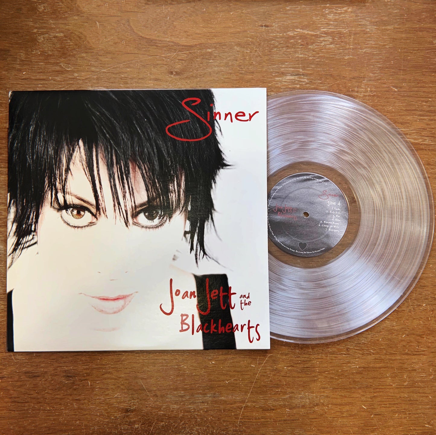 Sinner Clear Vinyl