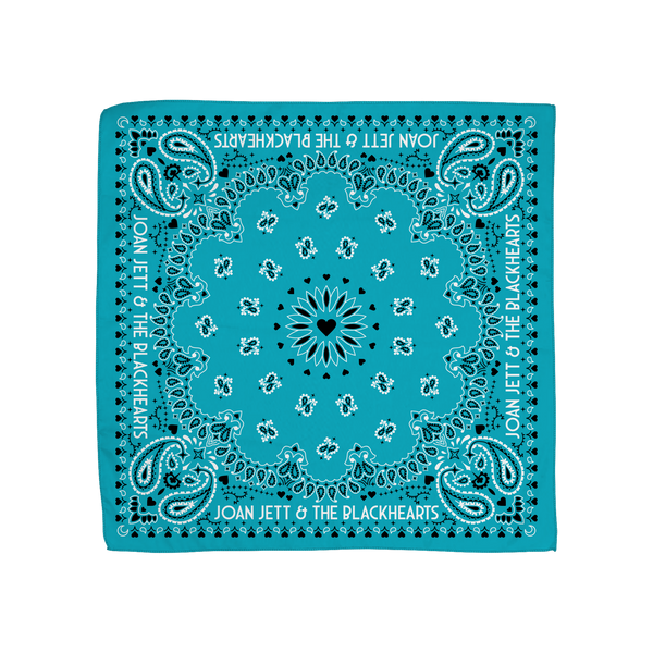 Joan Jett and the Blackhearts Store - Paisley Bandana