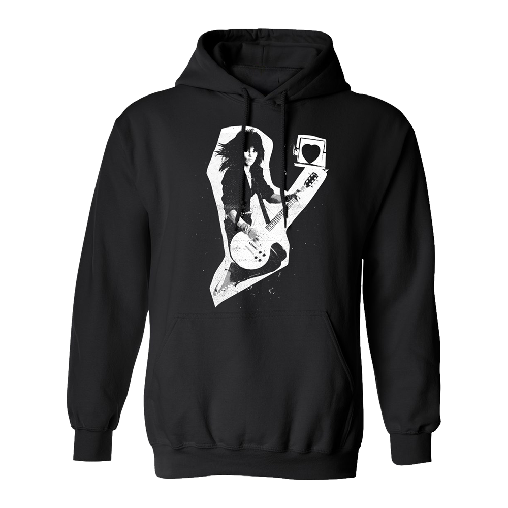 Rock and Roll Cutout Pullover Hoodie