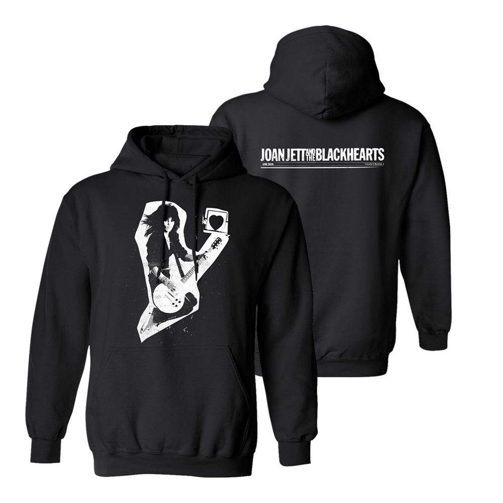 Rock and Roll Cutout Pullover Hoodie