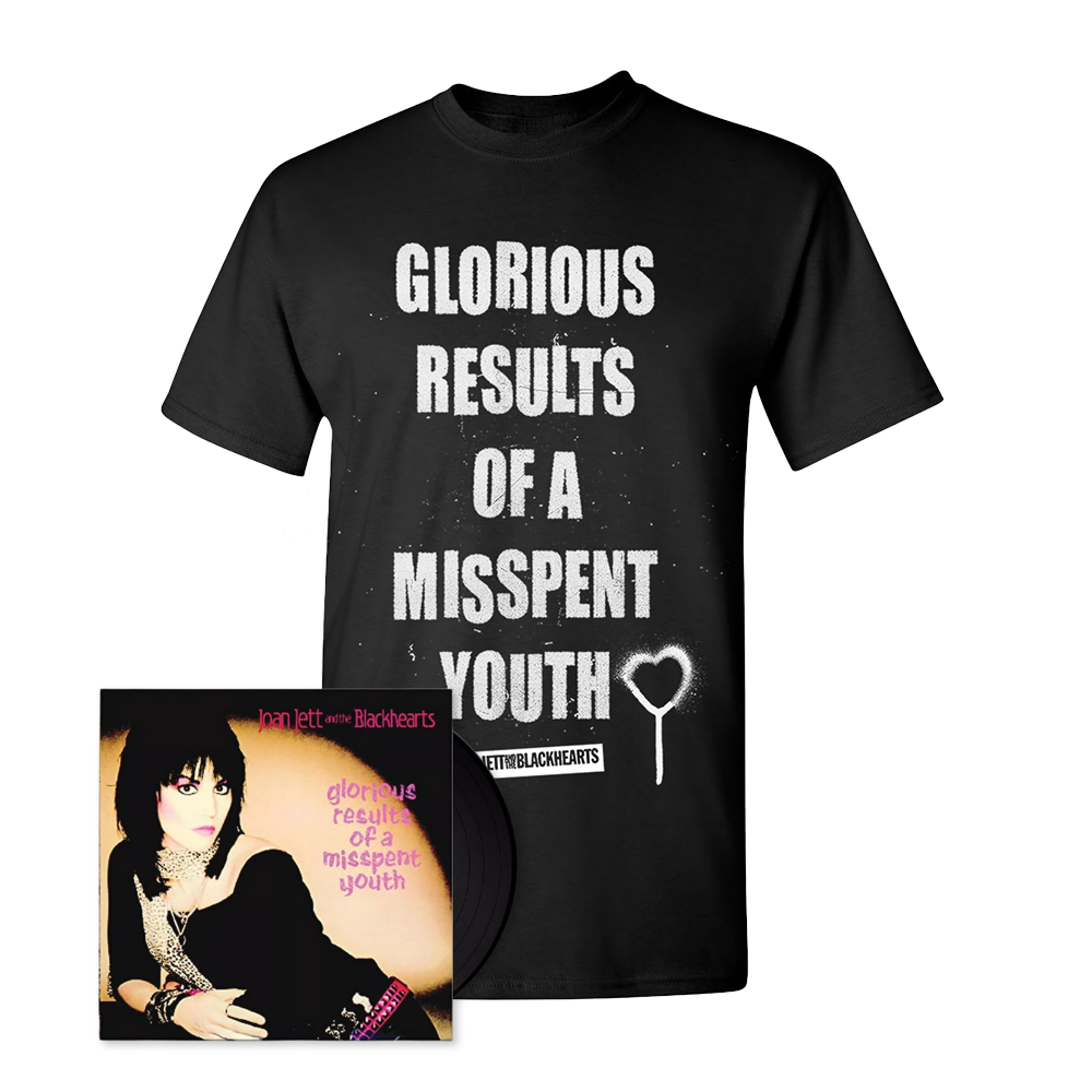 Glorious Results of a Misspent Youth T-Shirt and Vinyl Bundle